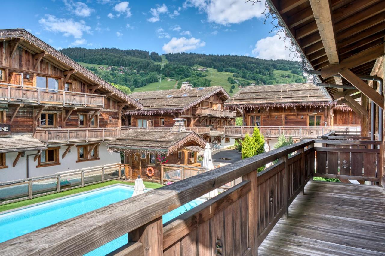 Les Loges Blanches Hotel Megeve Ngoại thất bức ảnh