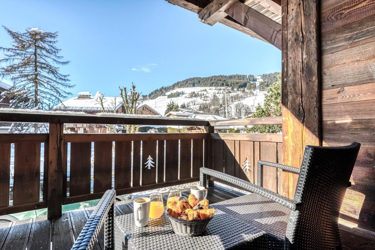 Les Loges Blanches Hotel Megeve Ngoại thất bức ảnh