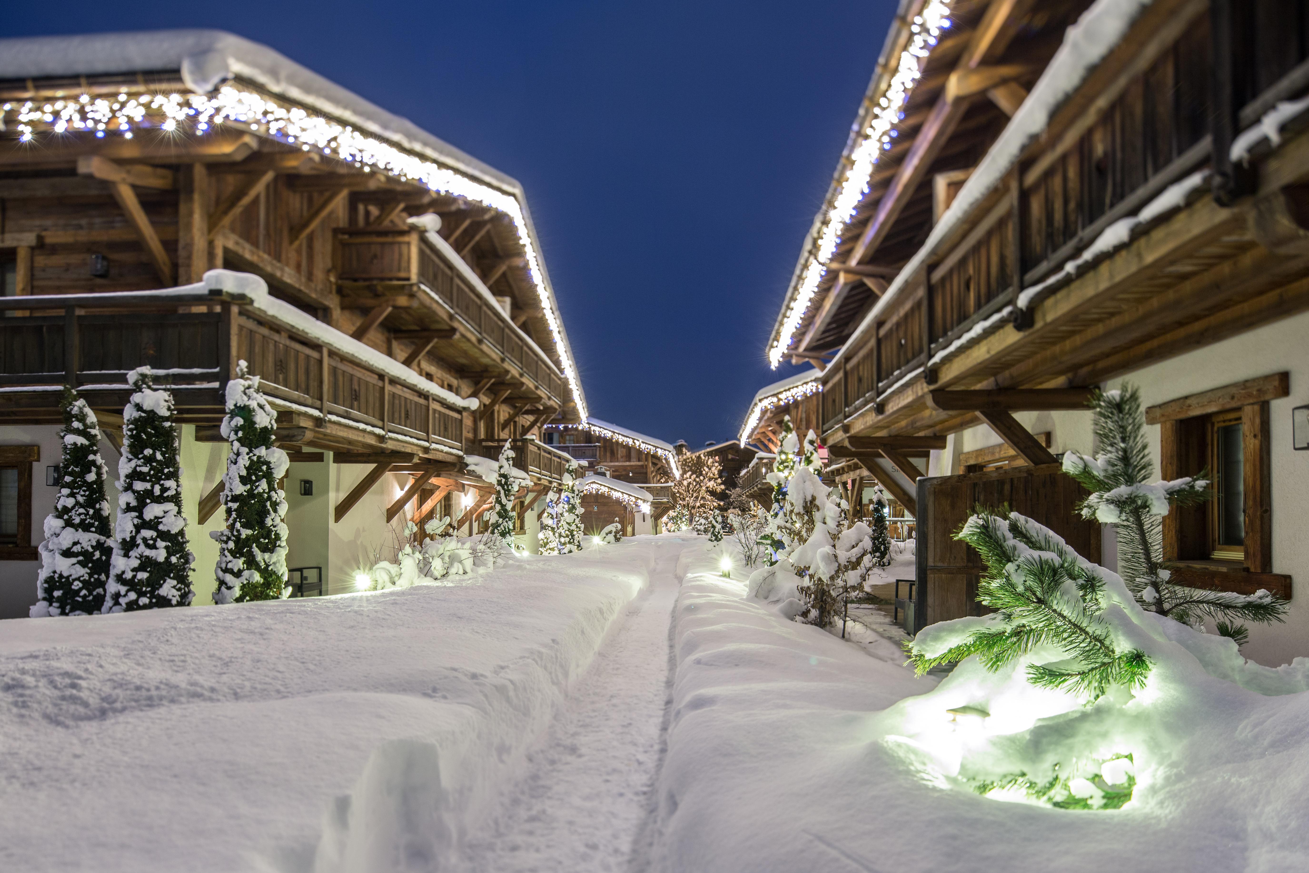 Les Loges Blanches Hotel Megeve Ngoại thất bức ảnh